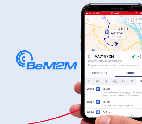 New mobile app BeM2M: fleet control is now in your pocket